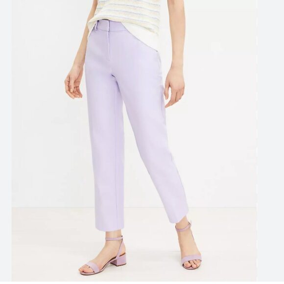 Ann Taylor Loft Riviera Slim Pants in Doubleweave (NWT) - Picture 1 of 3